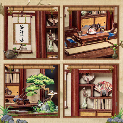 Kirishima teaháza CuteBee 145 darabos kirakó puzzle (CB-CWGC219) - puzzlegarden