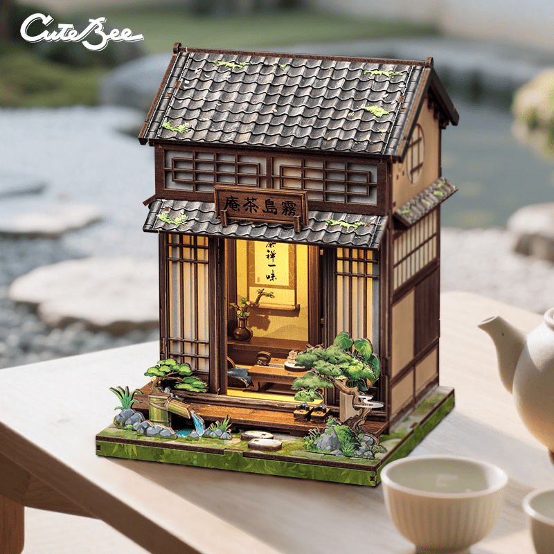 Kirishima teaháza CuteBee 145 darabos kirakó puzzle (CB-CWGC219) - puzzlegarden