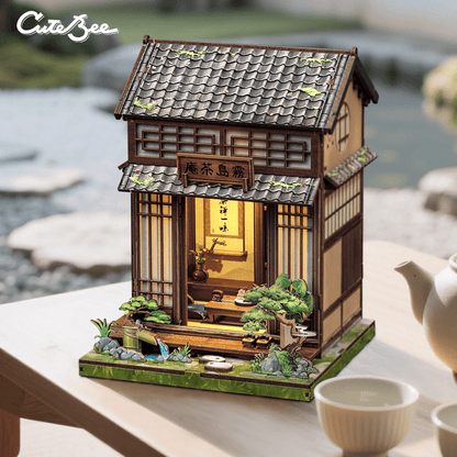 Kirishima teaháza CuteBee 145 darabos kirakó puzzle (CB-CWGC219) - puzzlegarden