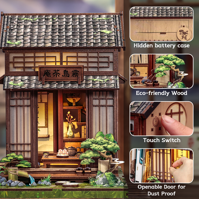Kirishima teaháza CuteBee 145 darabos kirakó puzzle (CB-CWGC219) - puzzlegarden