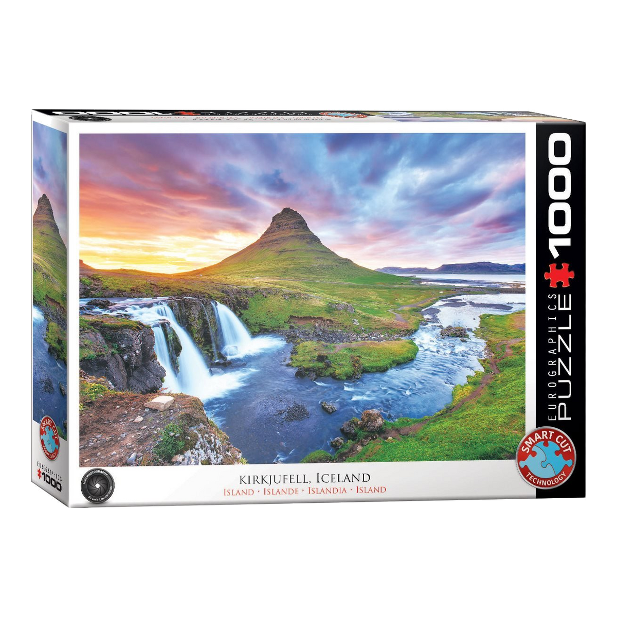 Kirkjufell, Izland Eurographics 1000 darabos kirakó puzzle (EUR-6000-5642) - puzzlegarden