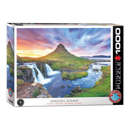 Kirkjufell, Izland Eurographics 1000 darabos kirakó puzzle (EUR-6000-5642) - puzzlegarden