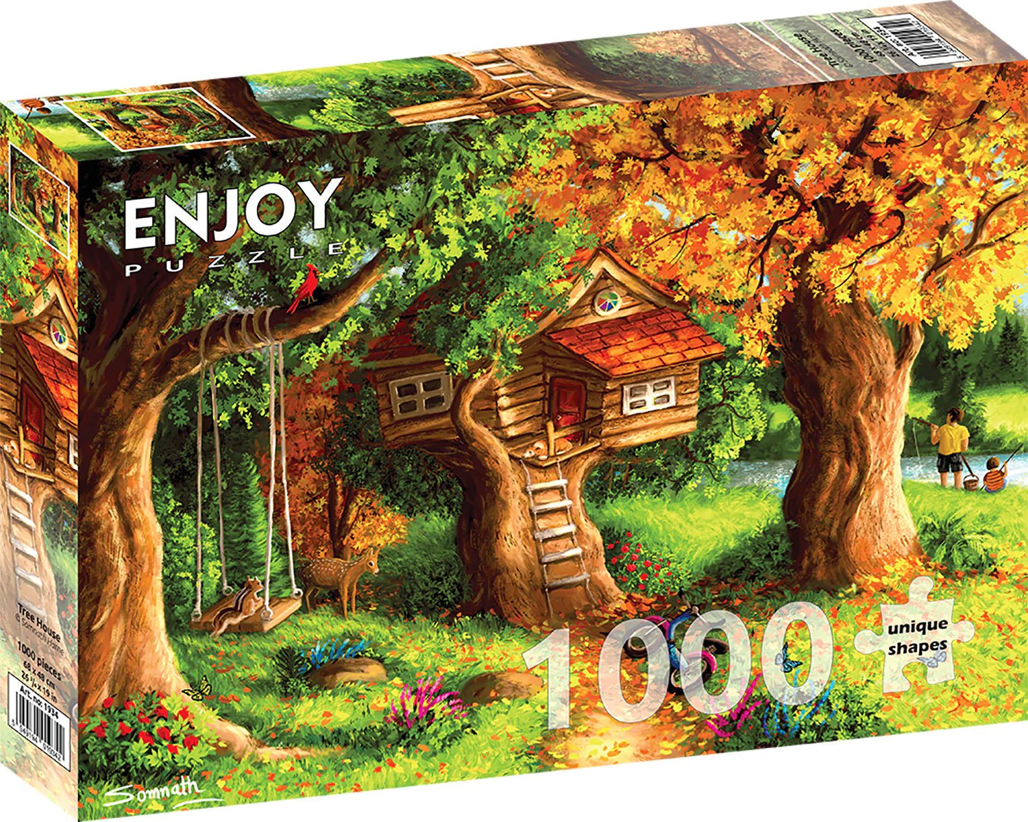 Kis Faház ENJOY 1000 darabos kirakó puzzle (EN-1934 5949194019342) - puzzlegarden