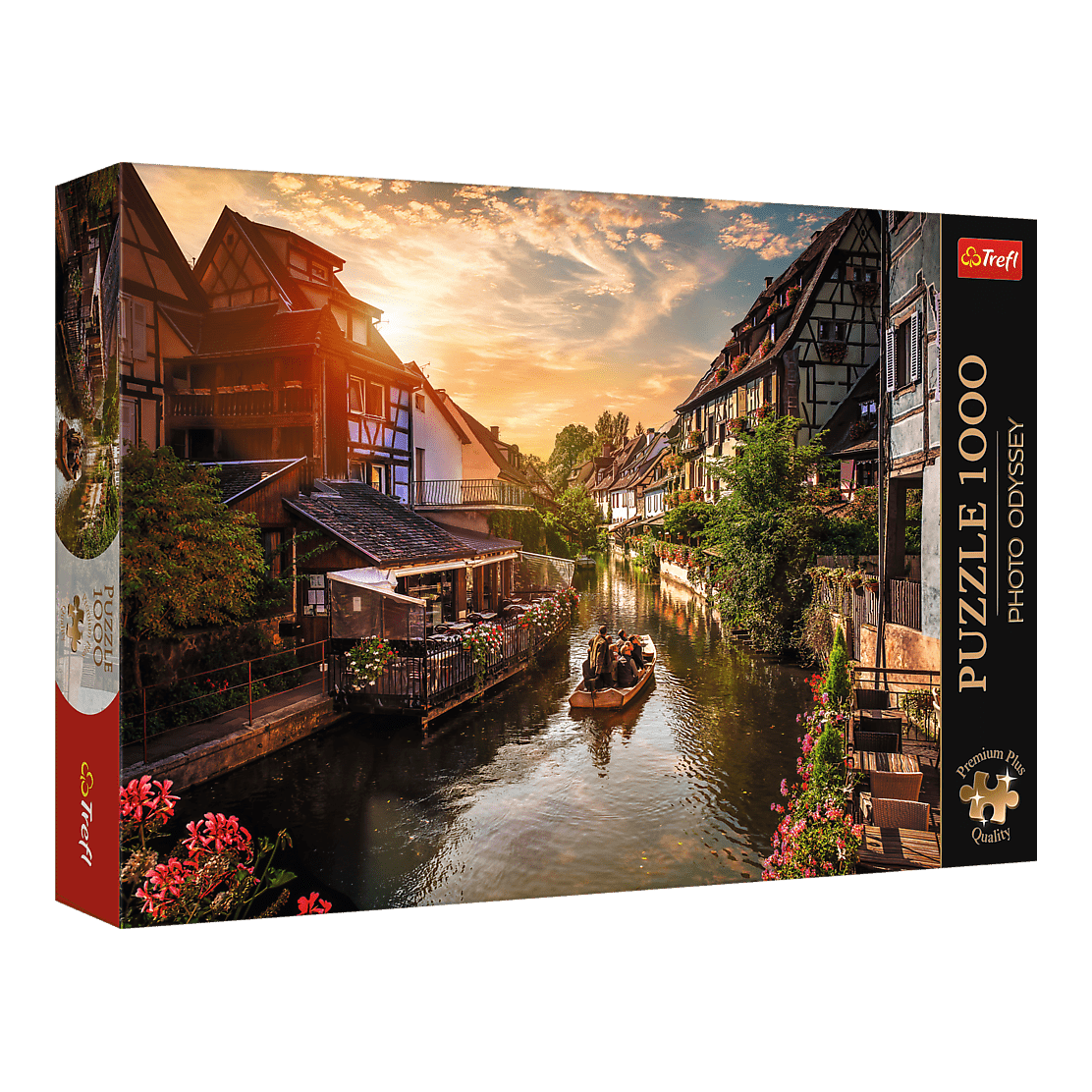 Kis Velence, Colmar, Franciaország Trefl 1000 darabos kirakó puzzle (TR-10816) - puzzlegarden