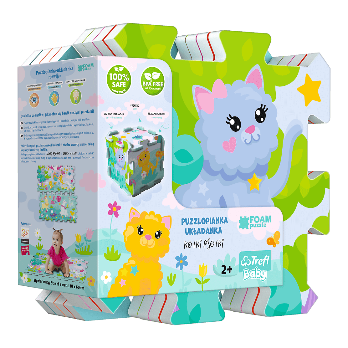 Kiscicák Trefl 8 darabos kirakó puzzle (TR-61262) - puzzlegarden