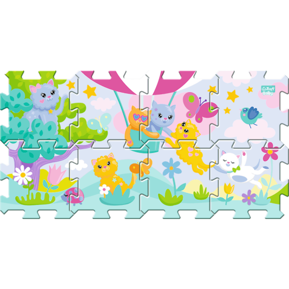 Kiscicák Trefl 8 darabos kirakó puzzle (TR - 61262) - puzzlegarden