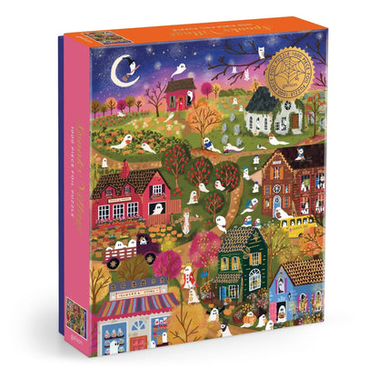 Kísértetfalu - aranyfóliás Galison 1000 darabos kirakó puzzle (GA-9780735386075) - puzzlegarden