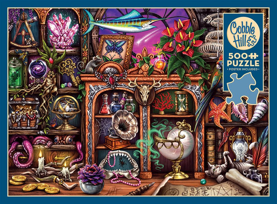 Kíváncsiságok szekrénye Cobble Hill 500 darabos kirakó puzzle (CH-45133) - puzzlegarden