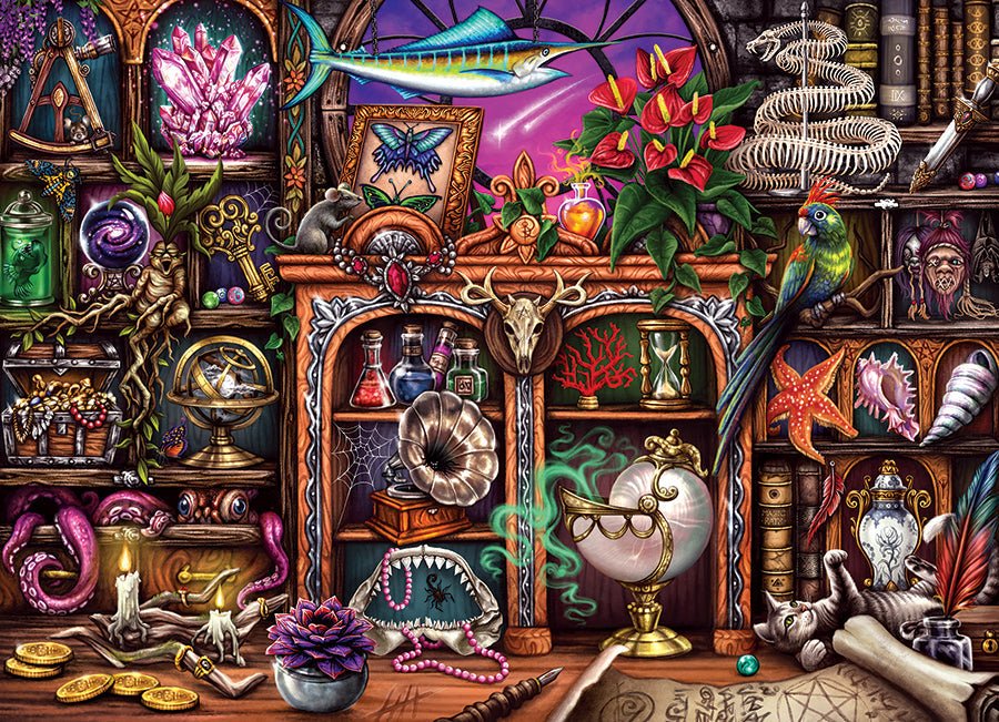 Kíváncsiságok szekrénye Cobble Hill 500 darabos kirakó puzzle (CH-45133) - puzzlegarden