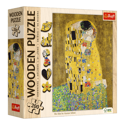 Klimt - A Csók - FA Kirakó! Trefl 200 darabos kirakó puzzle (TR-20247) - puzzlegarden