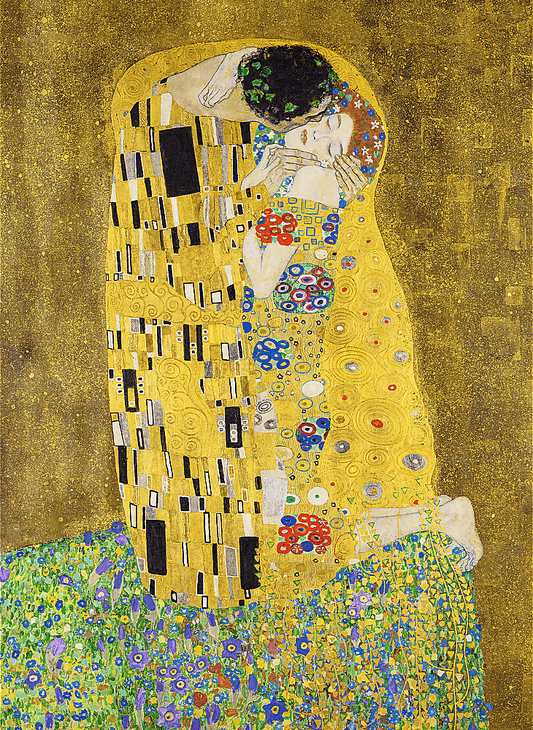 Klimt - A Csók - FA Kirakó! Trefl Wood Craft 200 darabos kirakó puzzle (TR-20247 5900511202472) - puzzlegarden