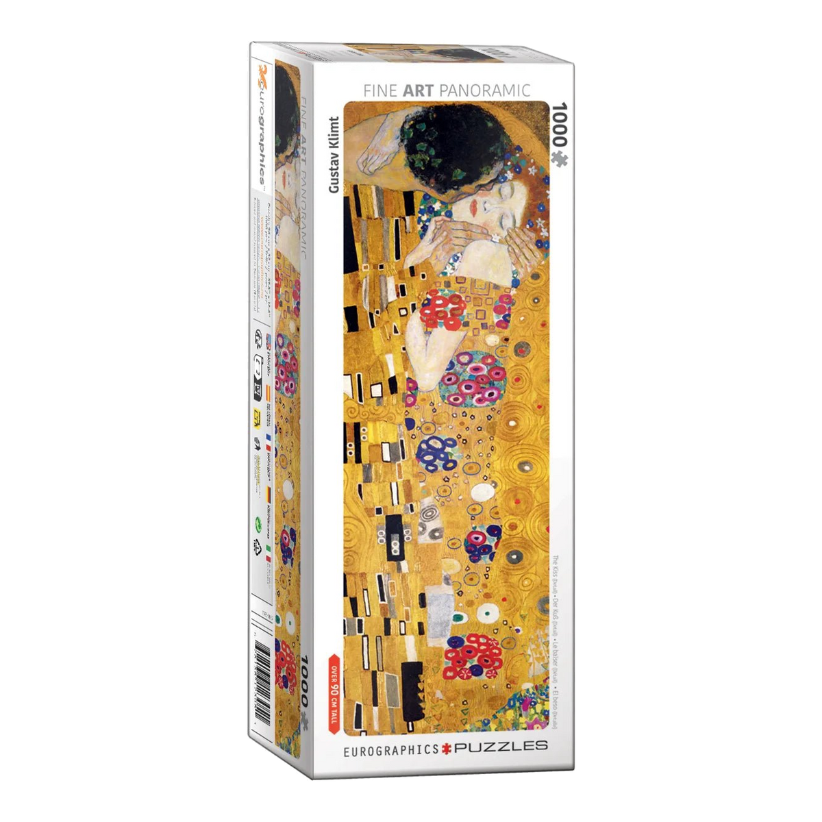 Klimt – A csók – panoráma Eurographics 1000 darabos kirakó puzzle (EUR-6010-2305) - puzzlegarden