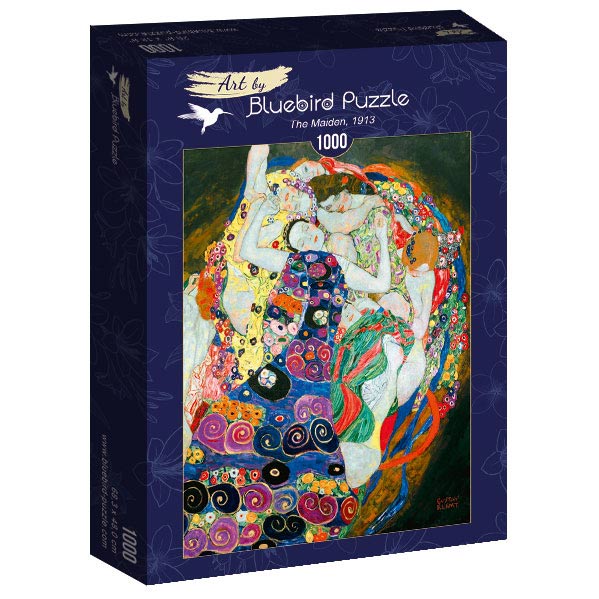 Klimt - A Hajadon Bluebird 1000 darabos kirakó puzzle (BB-60070 3663384600708) - puzzlegarden