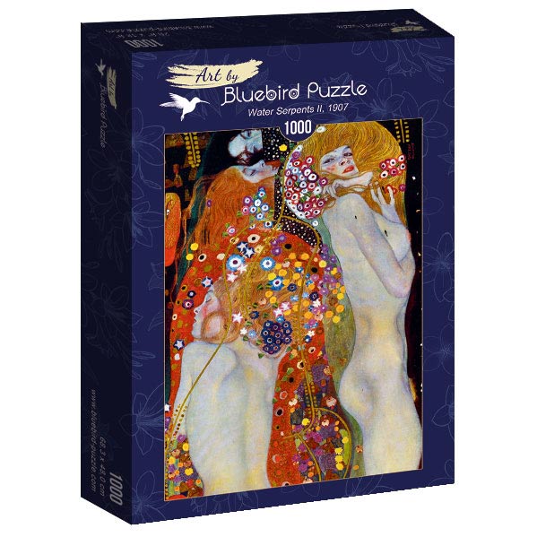 Klimt - A vizikígyók II Bluebird 1000 darabos kirakó puzzle (BB-60052 3663384600524) - puzzlegarden
