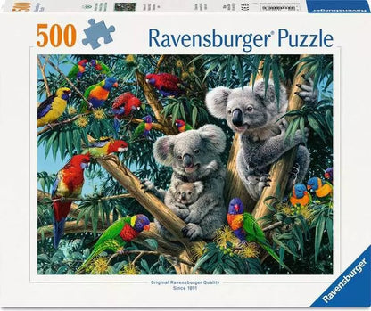 Koalák a fán Ravensburger 500 darabos kirakó puzzle (RA-12000206) - puzzlegarden
