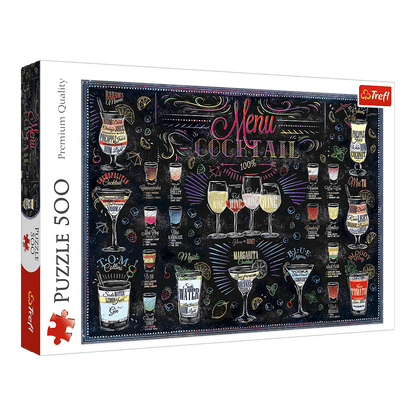 Koktail Menü Trefl 500 darabos kirakó puzzle (TR-37452) - puzzlegarden