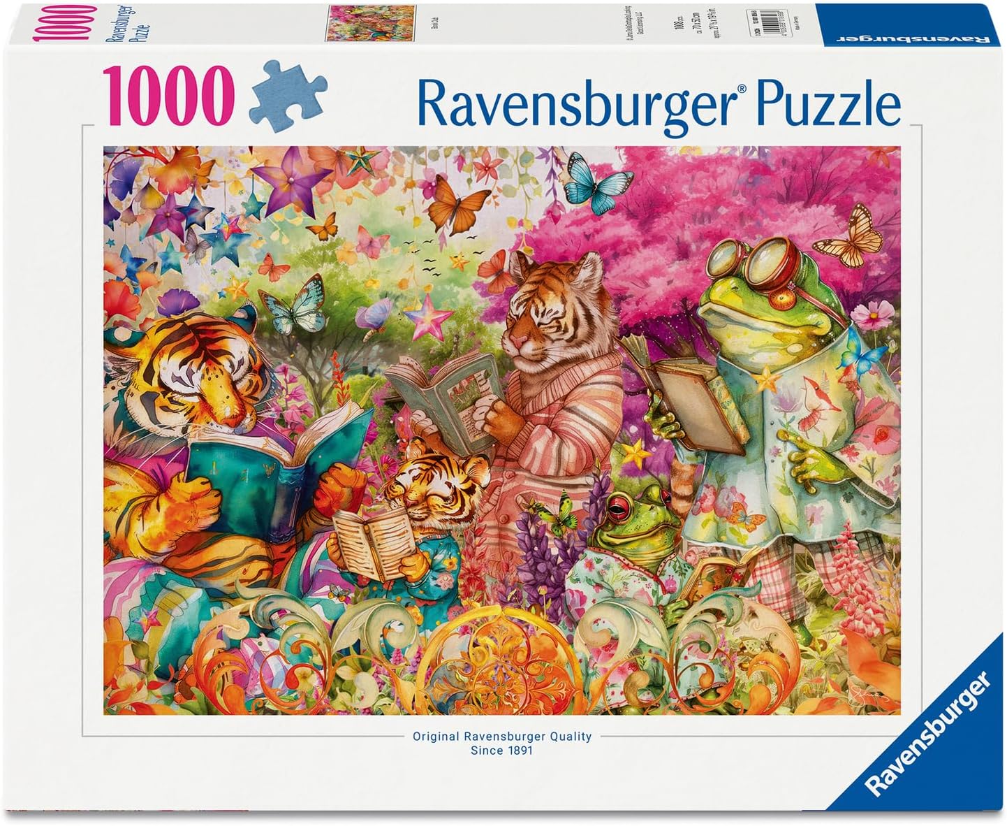 Könyvklub Ravensburger 1000 darabos kirakó puzzle (RA-12001856) - puzzlegarden