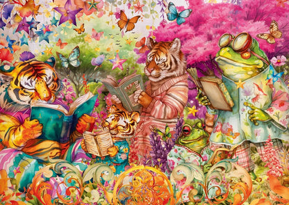 Könyvklub Ravensburger 1000 darabos kirakó puzzle (RA-12001856) - puzzlegarden