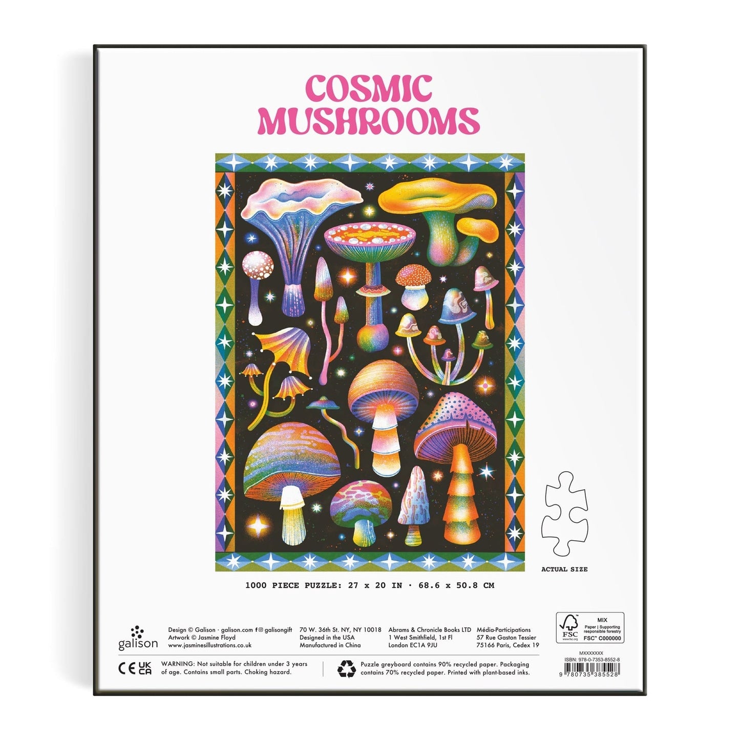 Kozmikus gombák Galison 1000 darabos kirakó puzzle (GA-9780735385528) - puzzlegarden