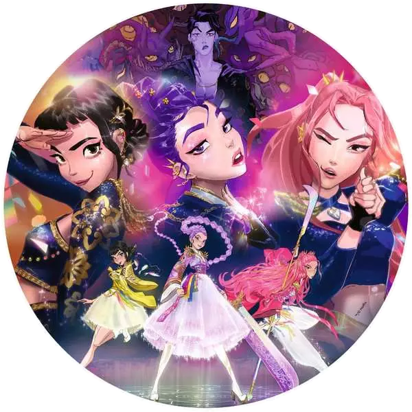 KPop Demon Hunters – A rajongóknak Ravensburger 500 darabos kirakó puzzle (RA-12002052) - puzzlegarden