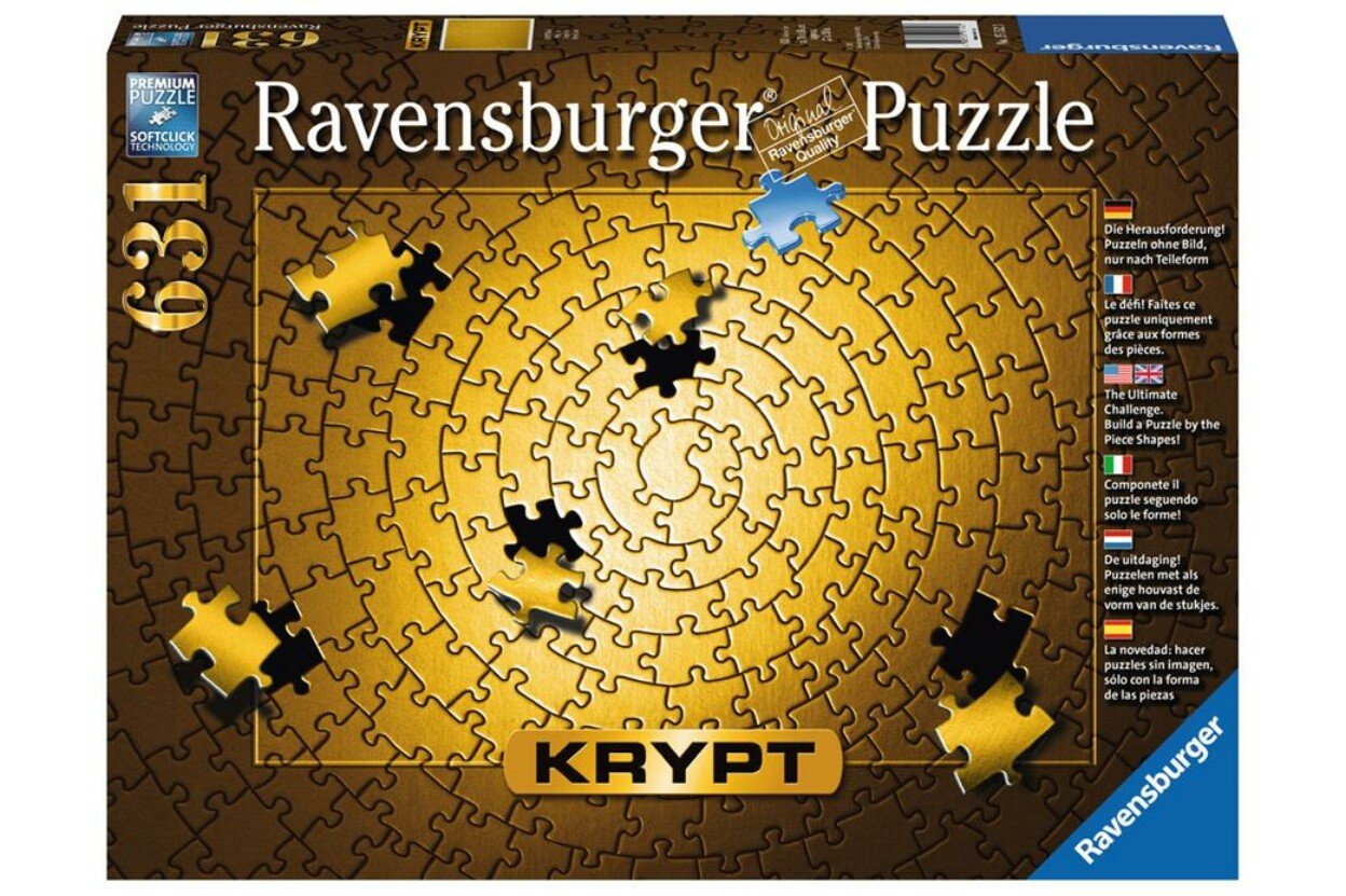Krypt - Arany Ravensburger 631 darabos kirakó puzzle (RA-15152 4005556151523) - puzzlegarden