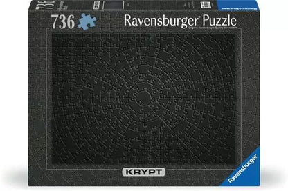 Krypt - Fekete Ravensburger 736 darabos kirakó puzzle (RA - 12000054 4005555000549) - puzzlegarden