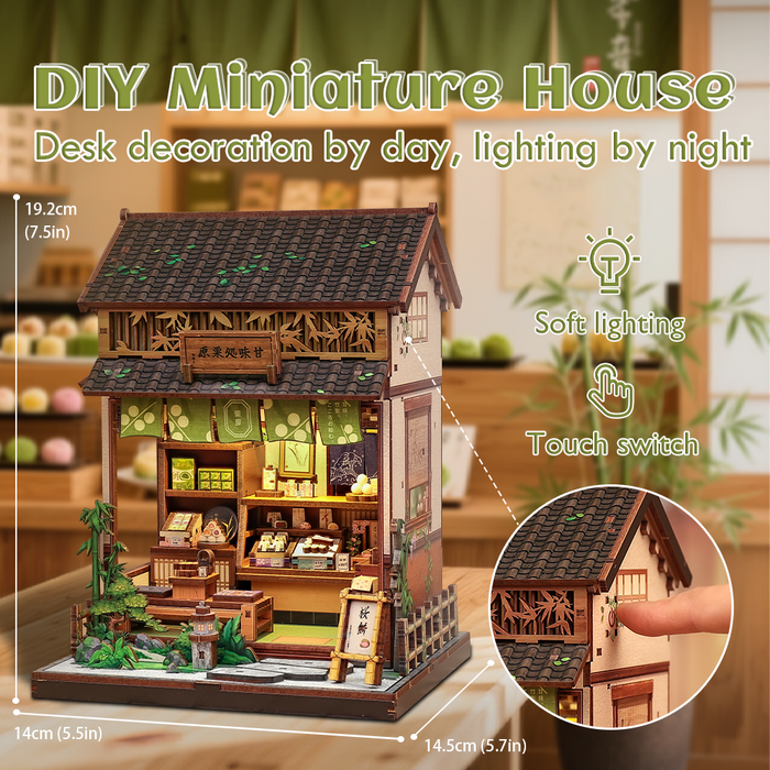 Kurihara édességháza CuteBee 227 darabos kirakó puzzle (CB-CWGC218) - puzzlegarden