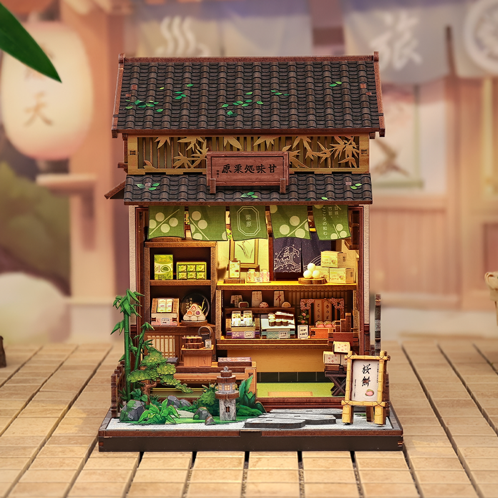 Kurihara édességháza CuteBee 227 darabos kirakó puzzle (CB-CWGC218) - puzzlegarden