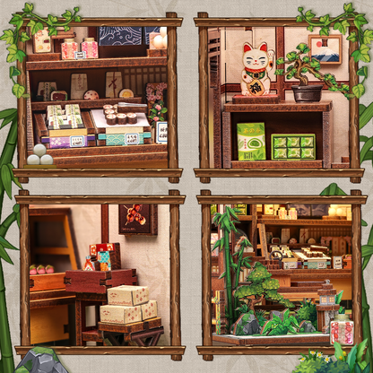 Kurihara édességháza CuteBee 227 darabos kirakó puzzle (CB-CWGC218) - puzzlegarden