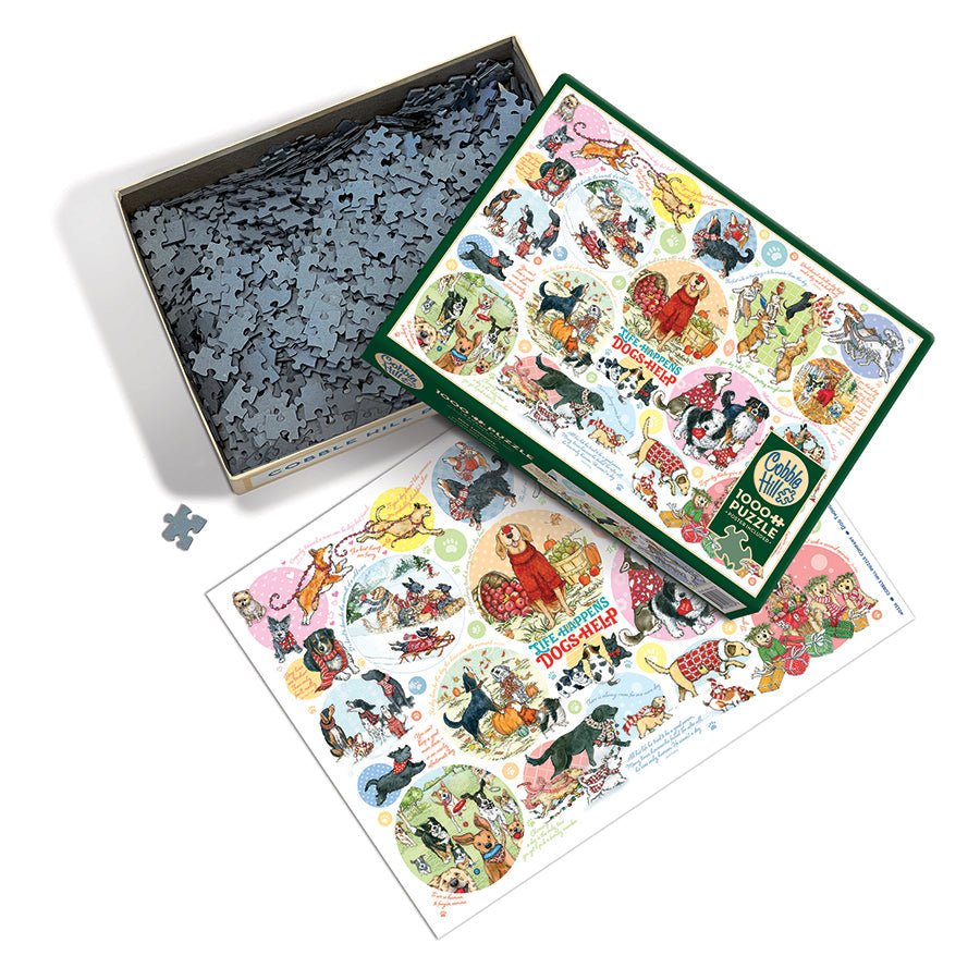 Kutyagondolatok Cobble Hill 1000 darabos kirakó puzzle (CH-40336) - puzzlegarden