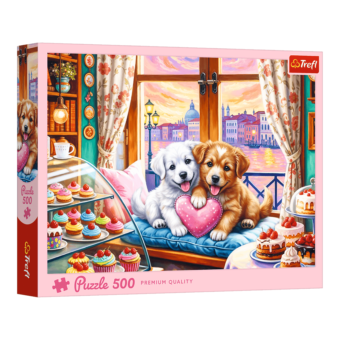 Kutyaszerelem Trefl 500 darabos kirakó puzzle (TR-37554) - puzzlegarden