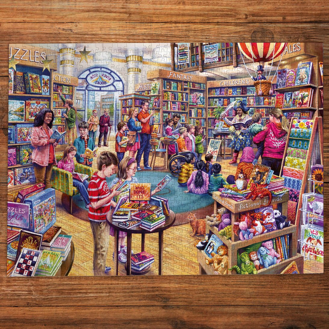 Lapozgatós történetek Gibsons 1000 darabos kirakó puzzle (G-G6453) - puzzlegarden