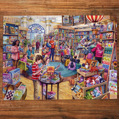 Lapozgatós történetek Gibsons 1000 darabos kirakó puzzle (G-G6453) - puzzlegarden