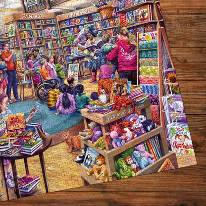 Lapozgatós történetek Gibsons 1000 darabos kirakó puzzle (G-G6453) - puzzlegarden