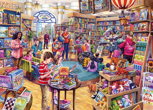 Lapozgatós történetek Gibsons 1000 darabos kirakó puzzle (G-G6453) - puzzlegarden