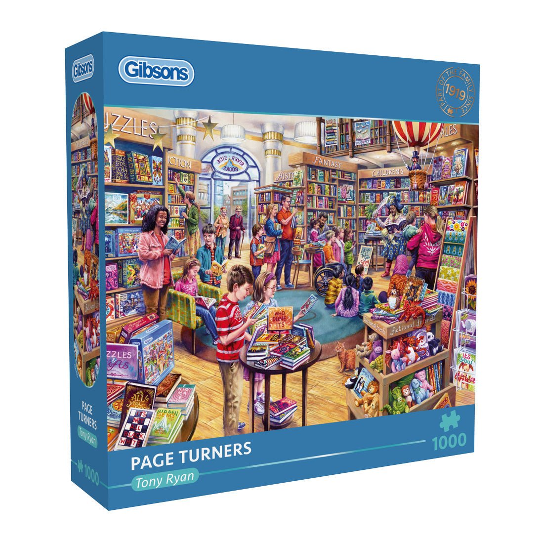 Lapozgatós történetek Gibsons 1000 darabos kirakó puzzle (G-G6453) - puzzlegarden