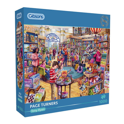 Lapozgatós történetek Gibsons 1000 darabos kirakó puzzle (G-G6453) - puzzlegarden