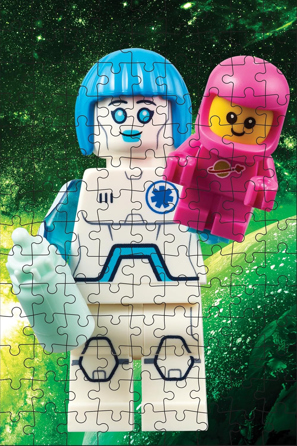 LEGO Mystery Minifigurák - Világűr Galison 126 darabos kirakó puzzle (GA - 9781797230894 9781797230894) - puzzlegarden