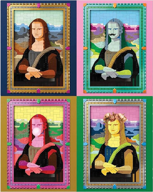 LEGO remekmű - Mona Lisa Galison 1000 darabos kirakó puzzle (GA - 9781797230856) - puzzlegarden