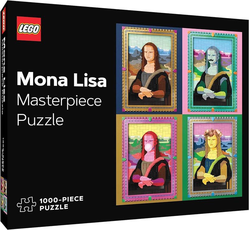 LEGO remekmű - Mona Lisa Galison 1000 darabos kirakó puzzle (GA - 9781797230856 9781797230856) - puzzlegarden