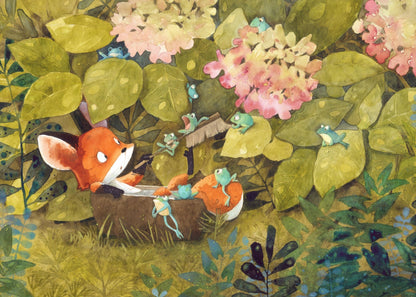 Lelkibékák Pannon Puzzle 1000 darabos kirakó puzzle (PP-171) - puzzlegarden