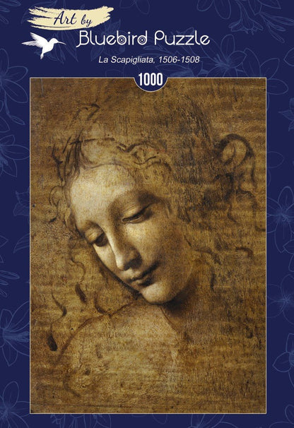 Leonardo da Vinci - La Scapigliata Bluebird 1000 darabos kirakó puzzle (BB-60117 3663384601170) - puzzlegarden