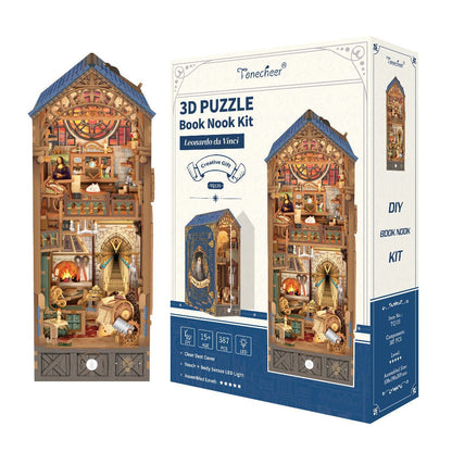 Leonardo da Vinci Műhelye Könyvkuckó Tonecheer 387 darabos kirakó puzzle (TC-TQ135) - puzzlegarden