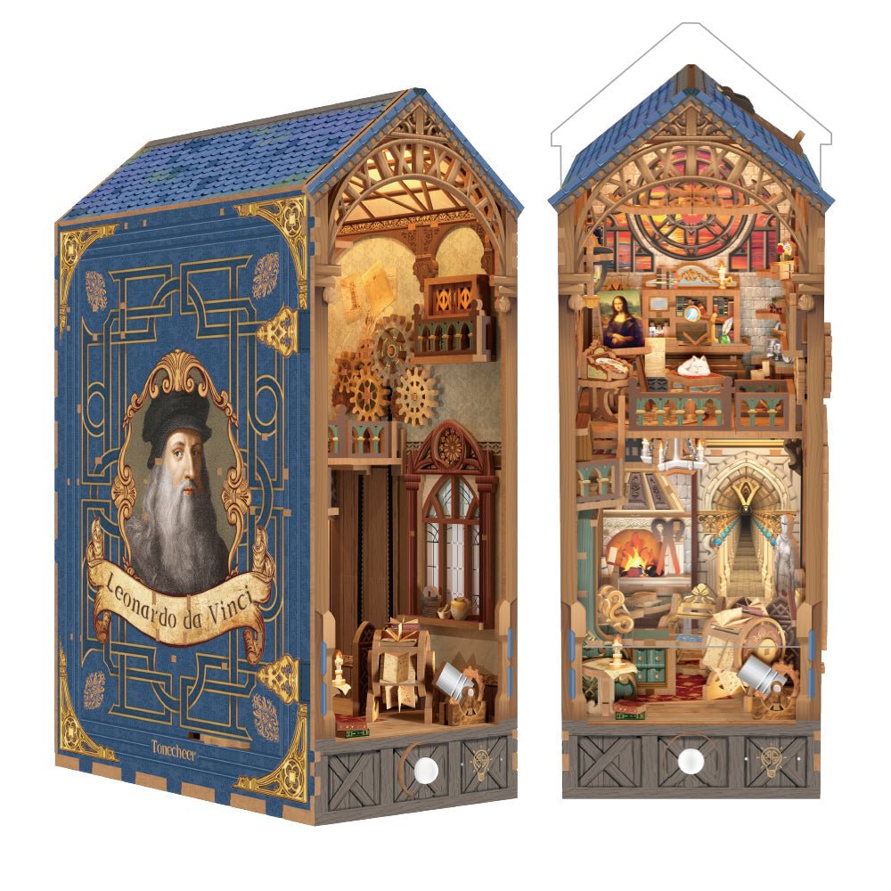 Leonardo da Vinci Műhelye Könyvkuckó Tonecheer 387 darabos kirakó puzzle (TC-TQ135) - puzzlegarden