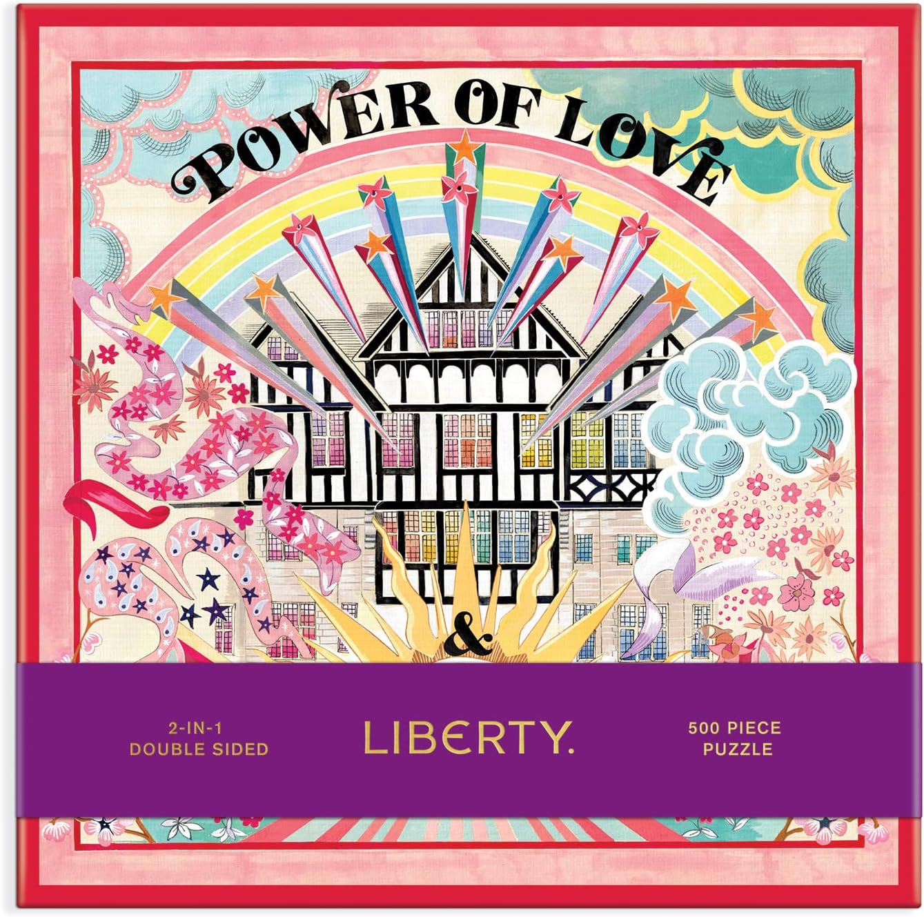 Liberty - A szerelem ereje - kétoldalas Galison 500 darabos kirakó puzzle (GA - 9780735370913 9780735370913) - puzzlegarden