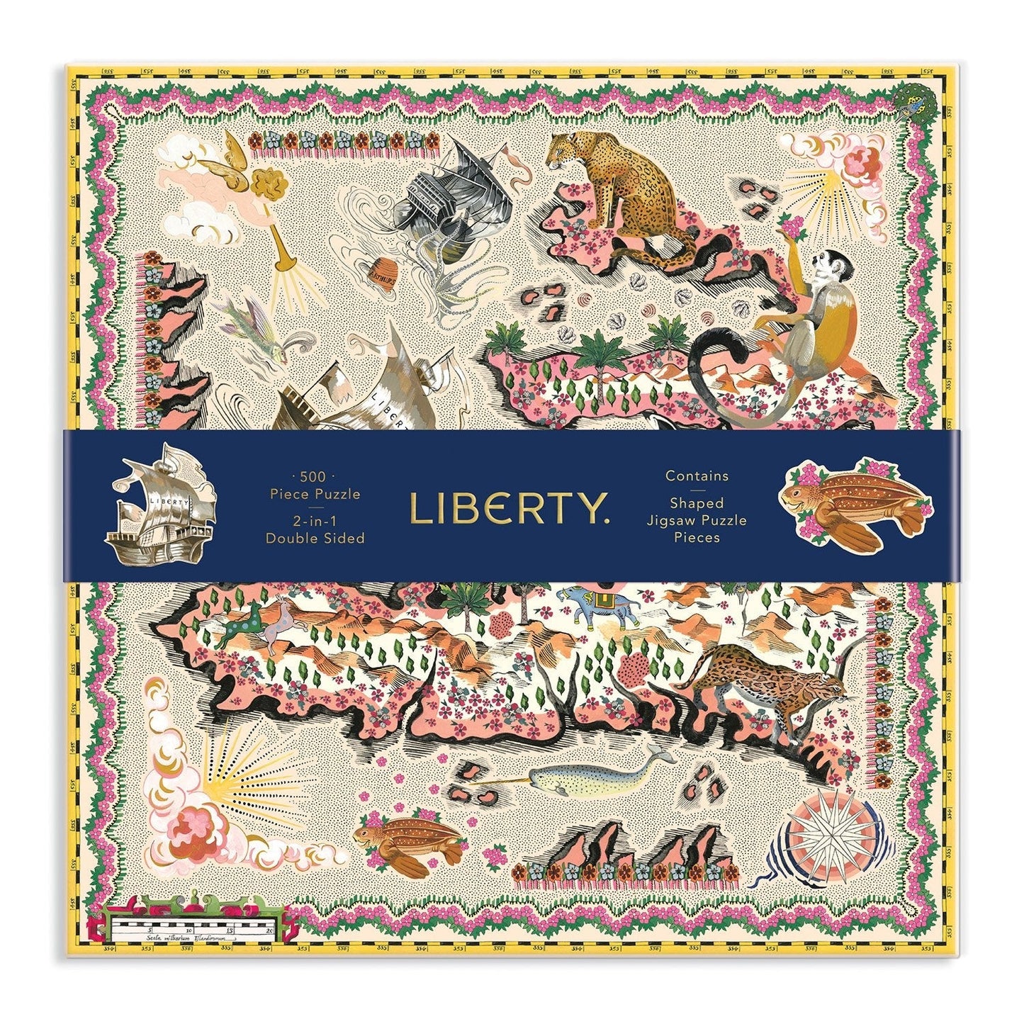 Liberty Maxine - kétoldalas Galison 500 darabos kirakó puzzle (GA - 9780735365469 9780735365469) - puzzlegarden