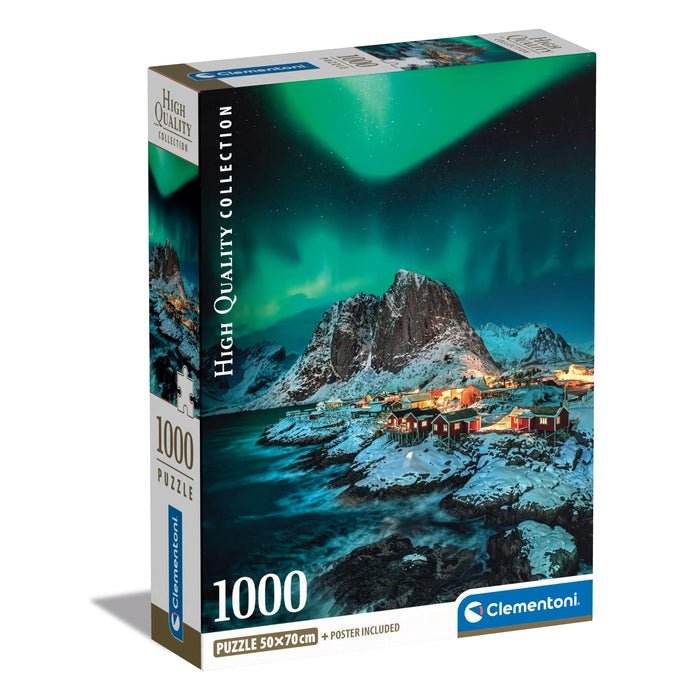 Lofoten, Norvégia Clementoni 1000 darabos kirakó puzzle (CL-39775 8005125397754) - puzzlegarden