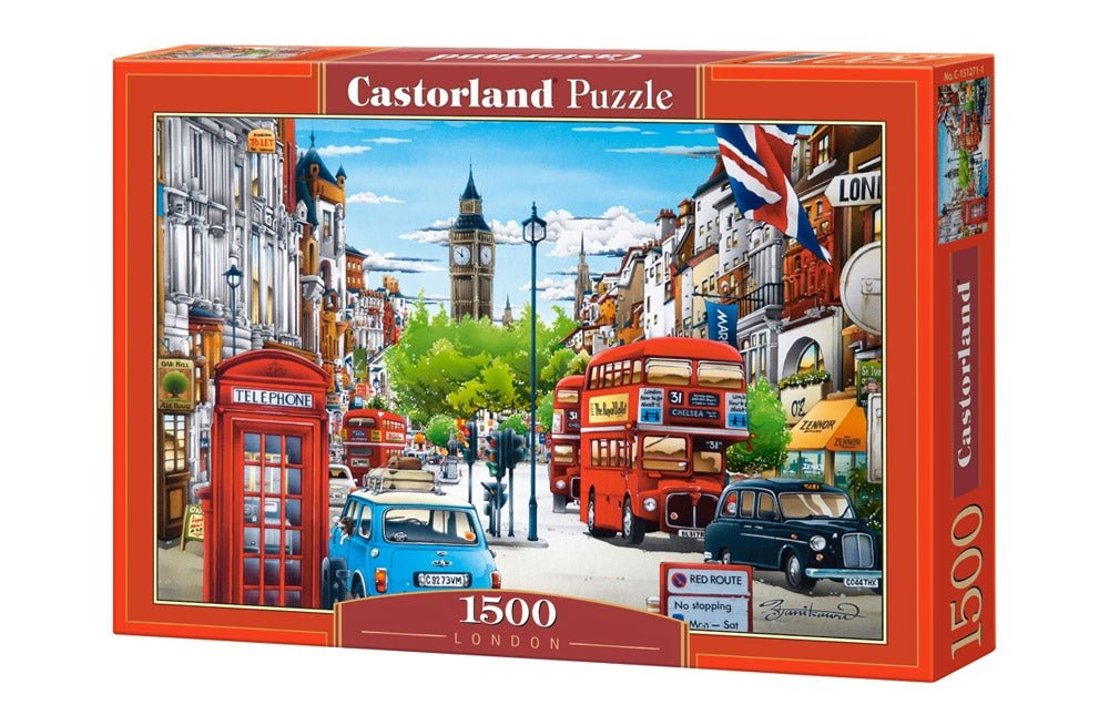 London Castorland 1500 darabos kirakó puzzle (C-151271 5904438151271) - puzzlegarden