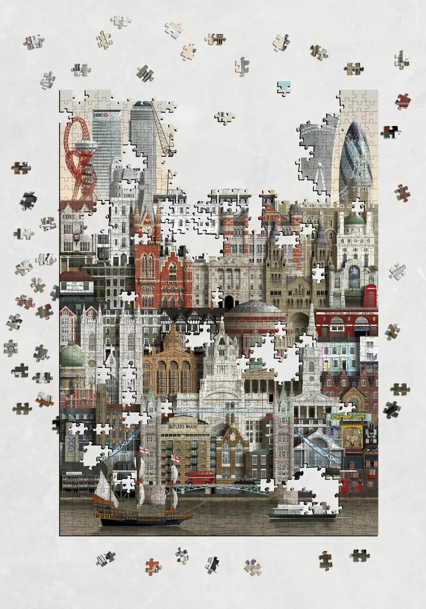 London Martin Schwartz 1000 darabos kirakó puzzle (MS-MS1608-2) - puzzlegarden