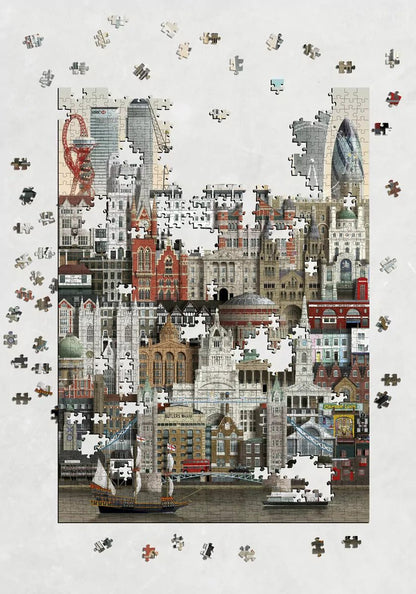 London Martin Schwartz 1000 darabos kirakó puzzle (MS-MS1608-2) - puzzlegarden